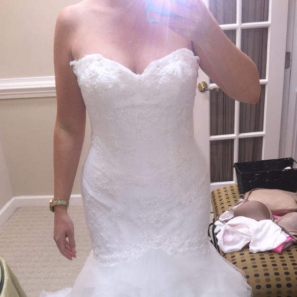 Pronovias Duende Wedding Gown Never Taken OutOfBag - Picture 2 of 7